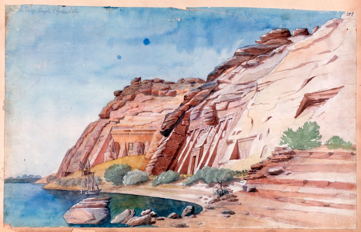 Abou Simbel, Égypte, 19ème siècle - Nestor l