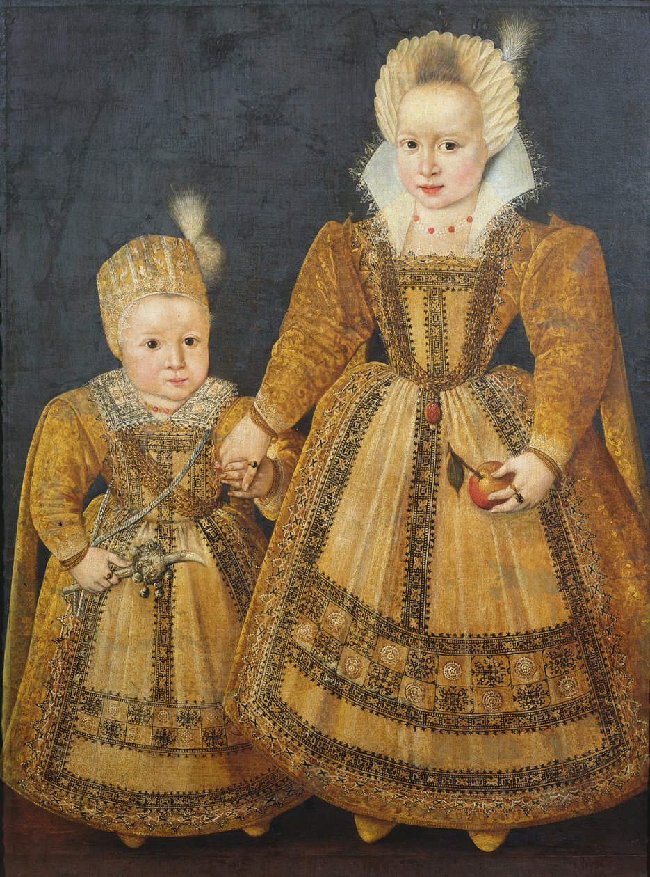 Garçon et fille - Netherlandish School