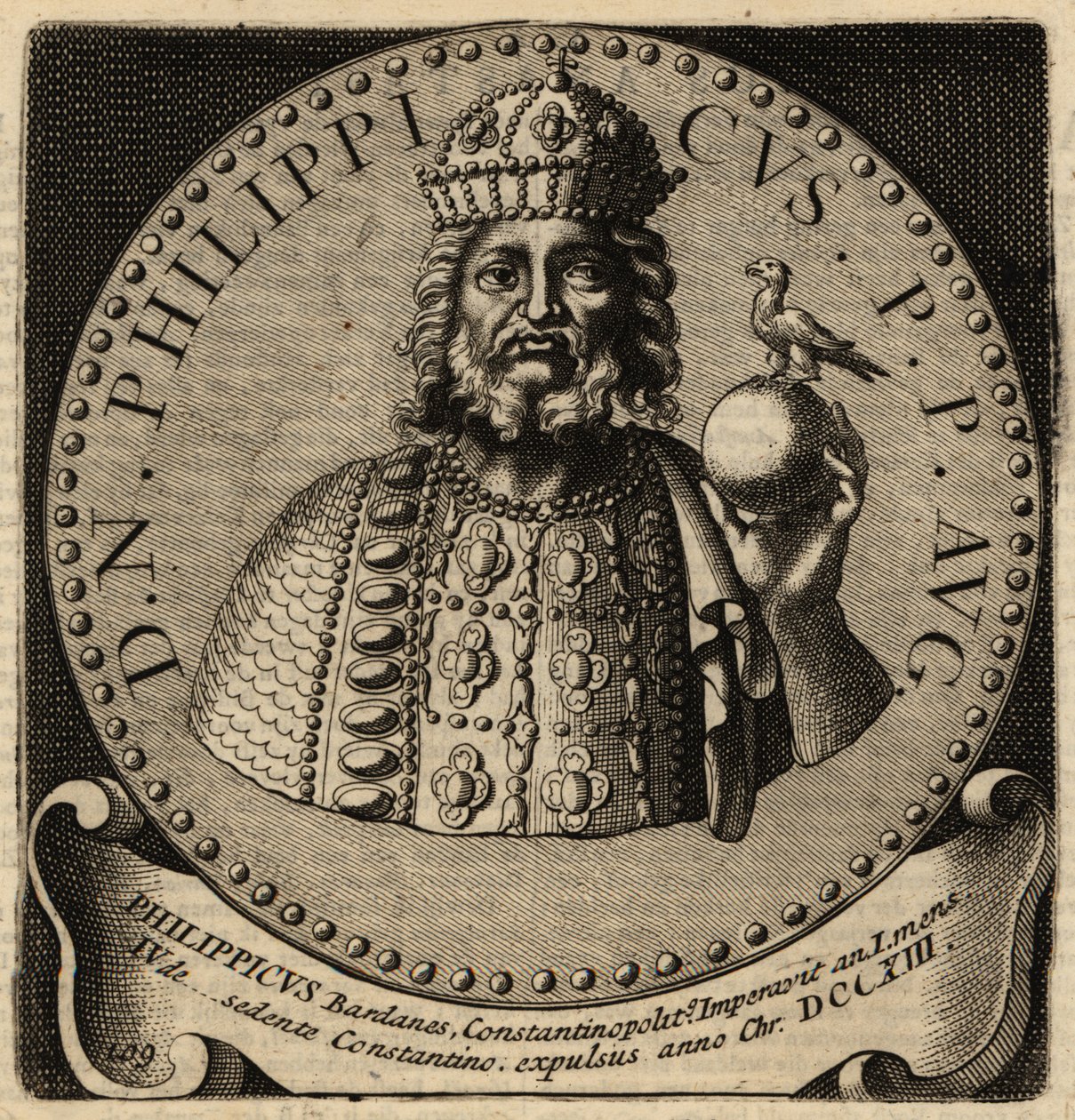 Empereur byzantin Philippikos - Netherlandish School