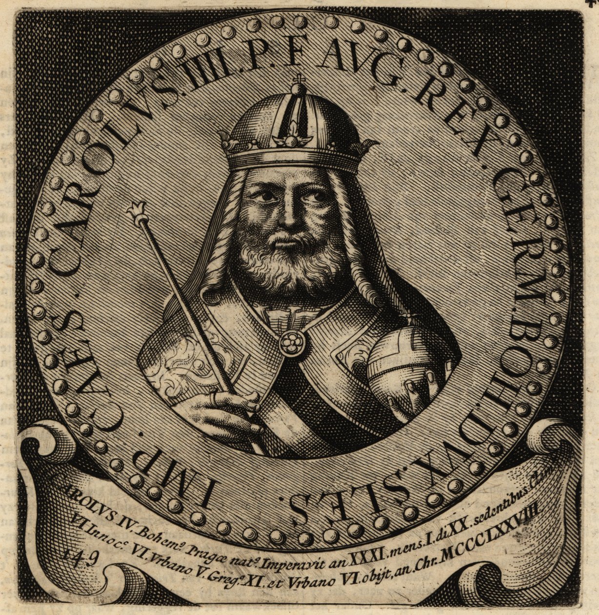 Charles IV, empereur du Saint-Empire romain - Netherlandish School