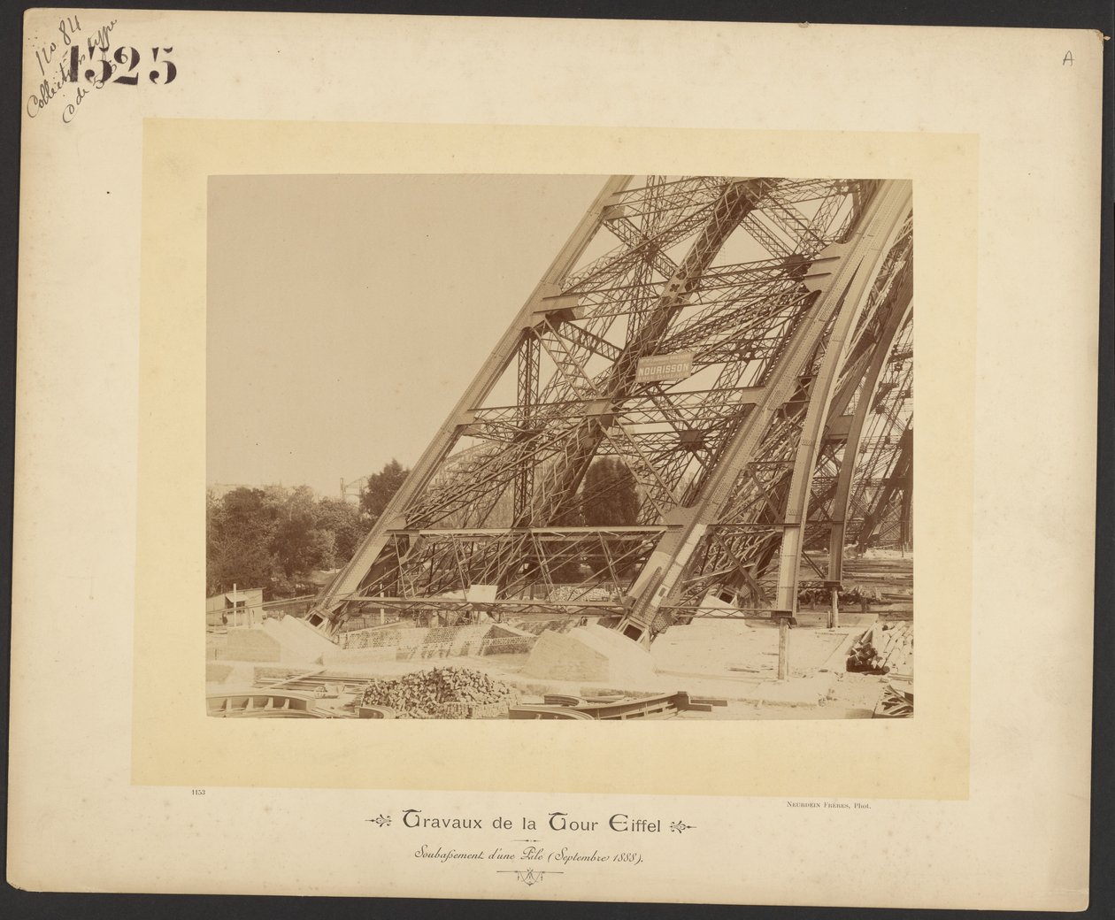 Sous-structure de la jetée - Neurdein freres