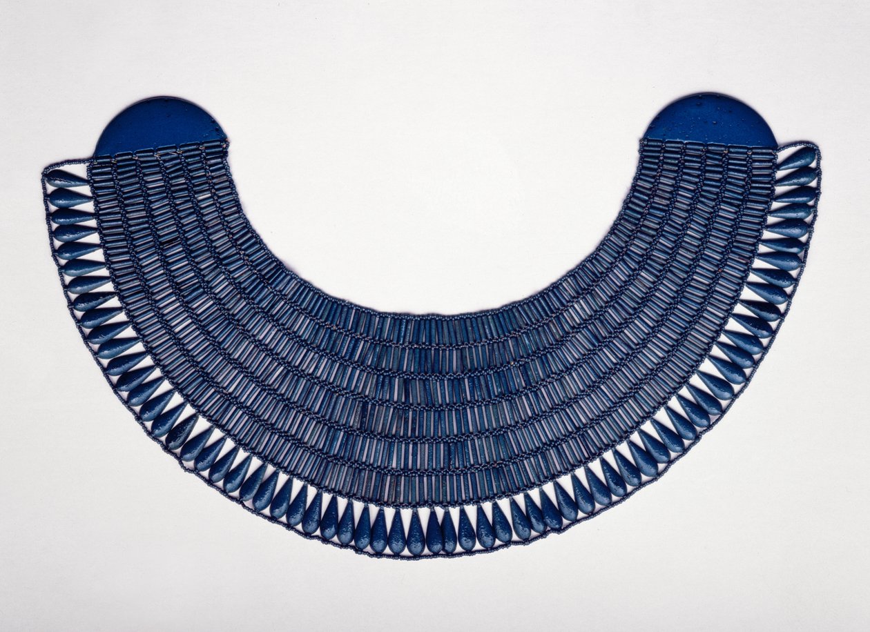 Collier Wesekh, possiblement de Thèbes, vers 1336-1295 - New Kingdom Egyptian