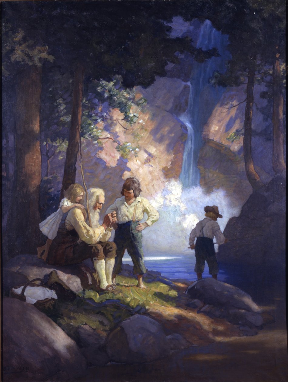 Rip Van Winkle, 1921 - Newell Convers Wyeth