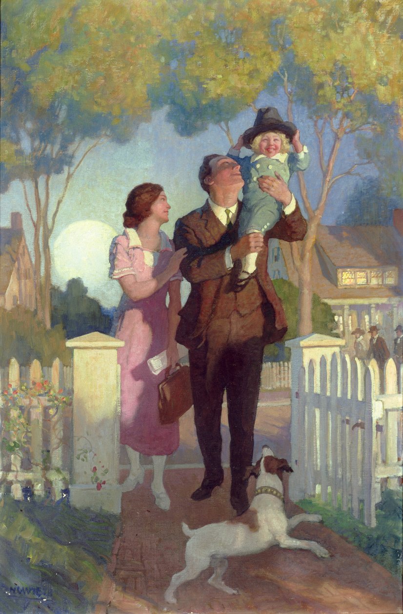 Arriver à la maison - Newell Convers Wyeth