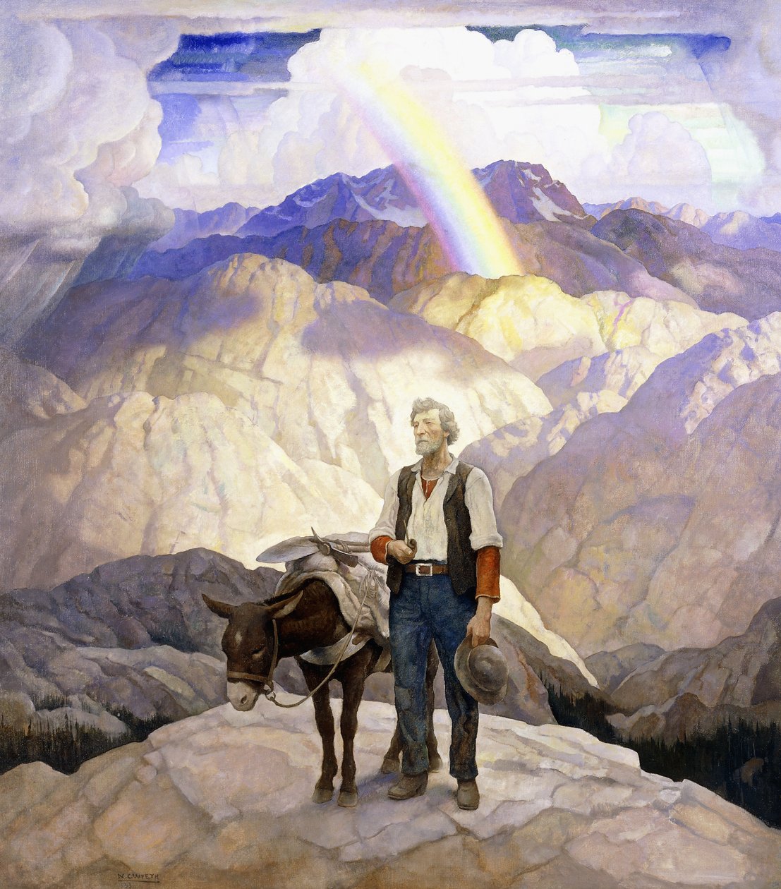 Le Chercheur - Newell Convers Wyeth