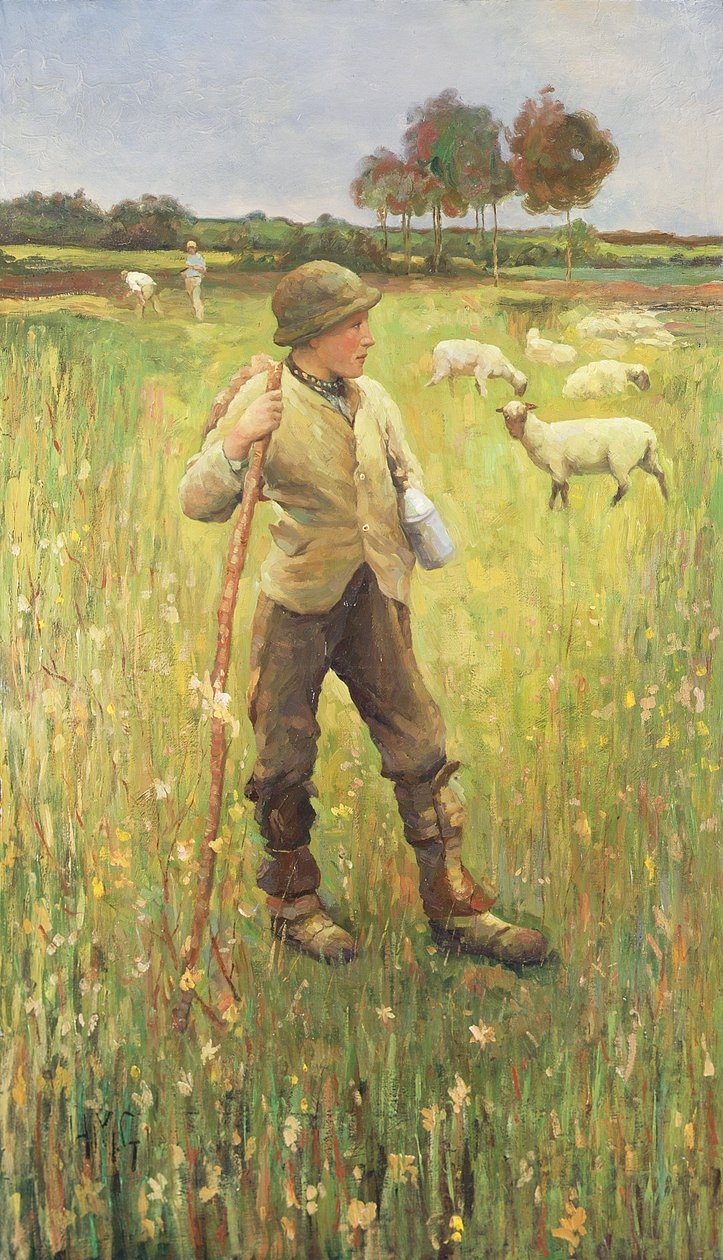 Un jeune berger - Newlyn School