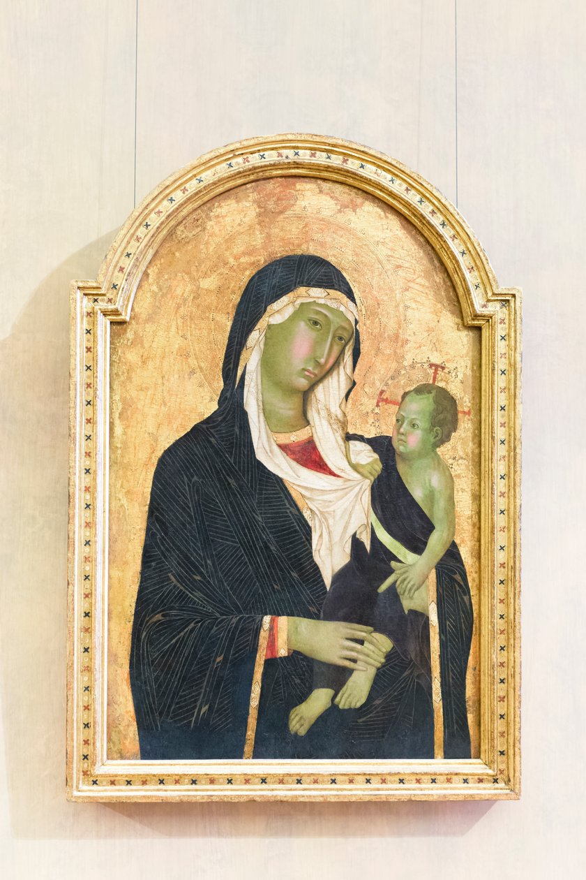 Madone et enfant - Niccolò di Segna