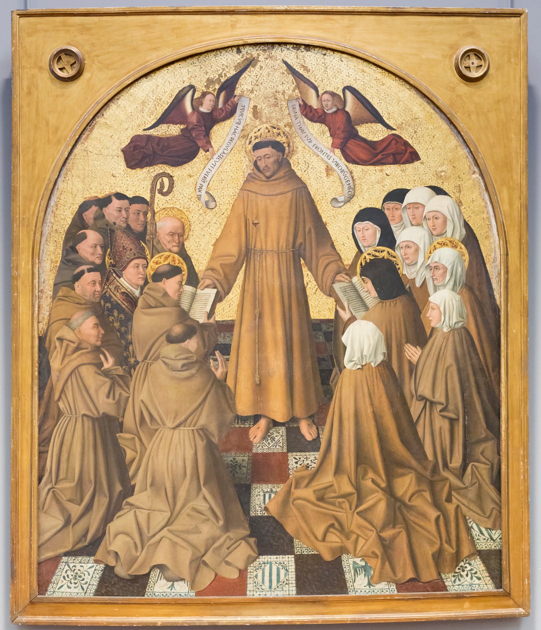 Saint François délivre la règle - Niccolo Antonio Colantonio