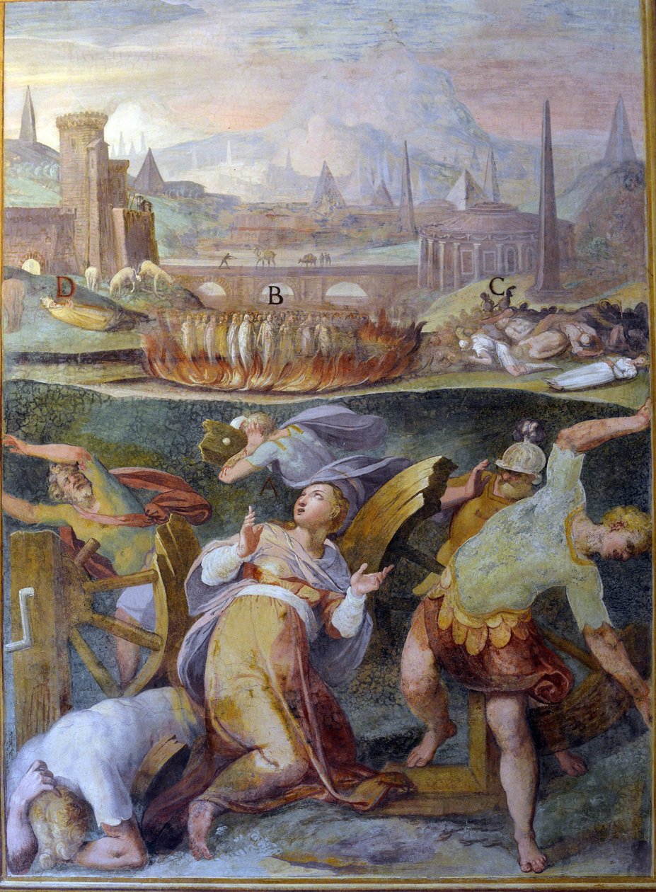 Martyr des premiers chrétiens - Niccolo called Pomarancio Circignani