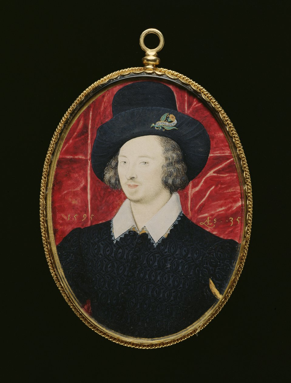 Portrait de Sir Henry Slingsby (vers 1560-1634) 1595 - Nicholas Hilliard