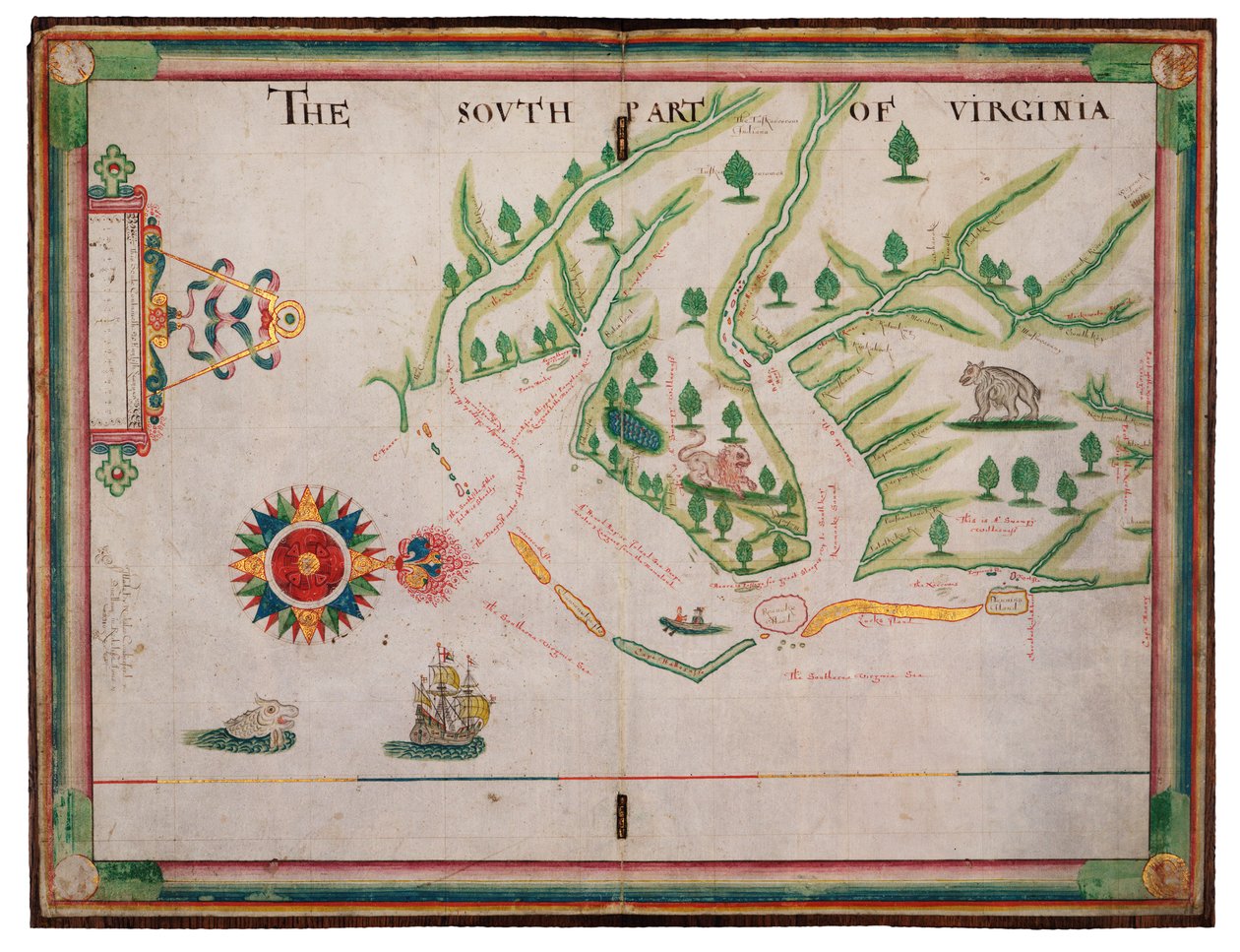 La partie sud de la Virginie - Nicholas Comberford