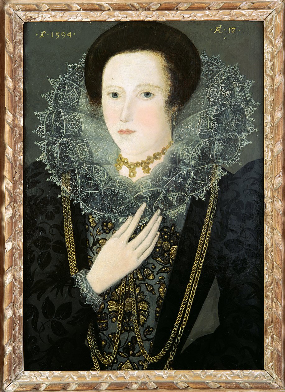 Dorothy Huddelston (née Dormer), 1594 - Nicholas Hilliard