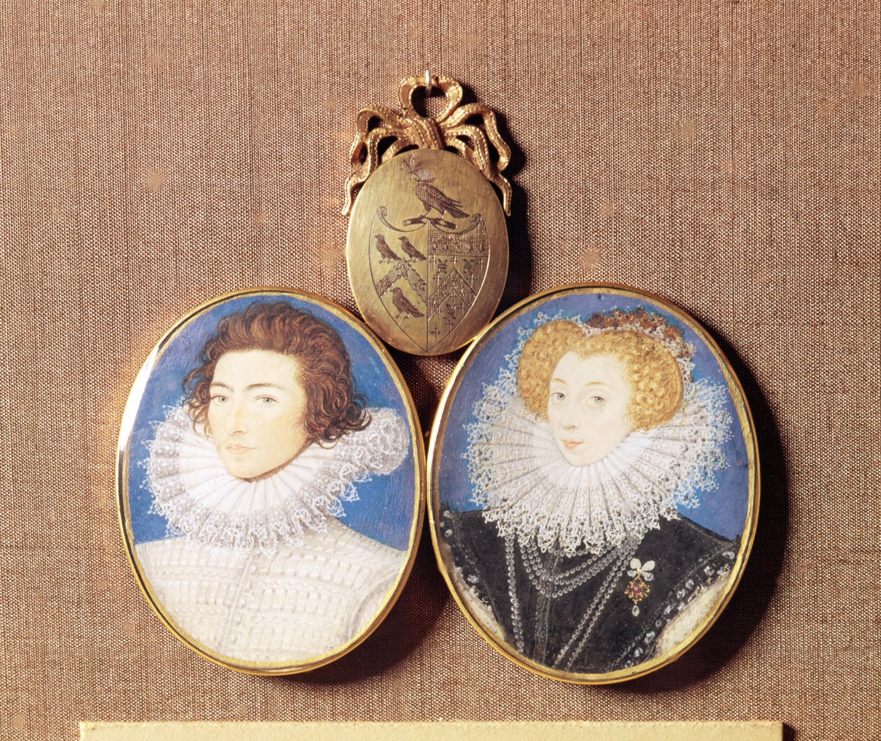 John Croker et sa femme Frances - Nicholas Hilliard