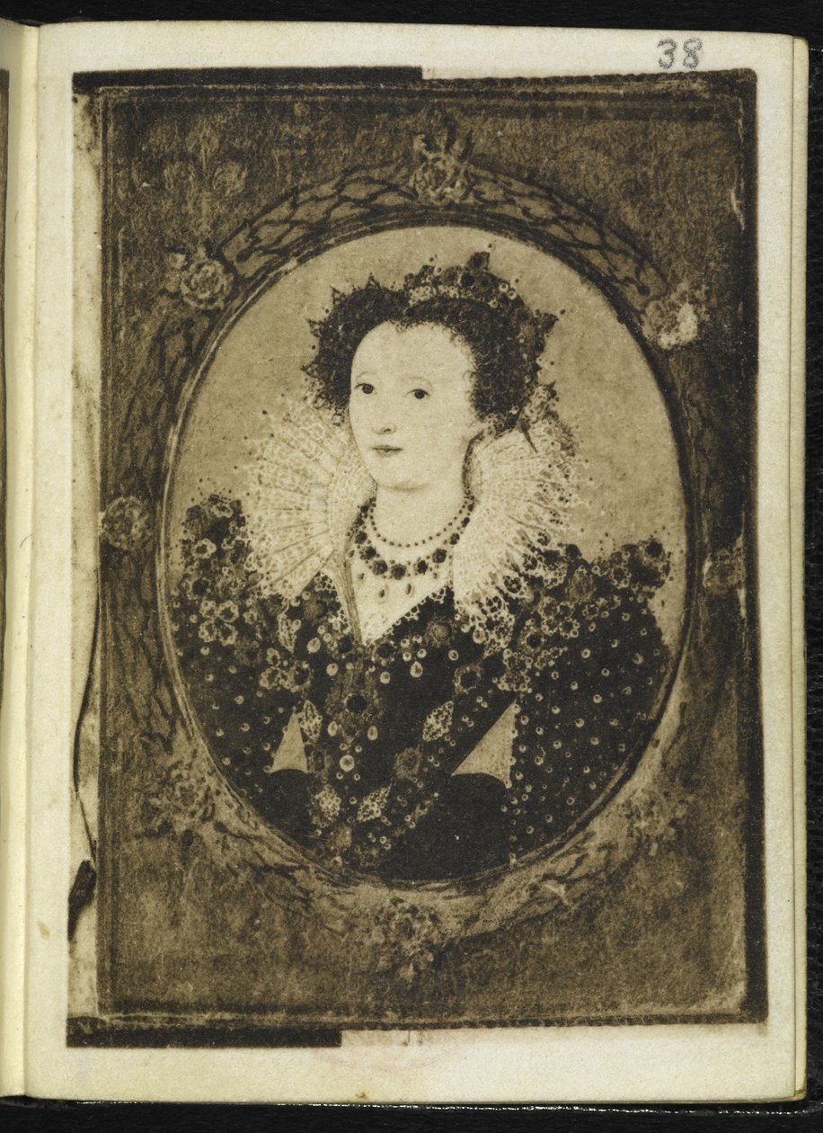 Reine Élisabeth I (miniature) - Nicholas Hilliard