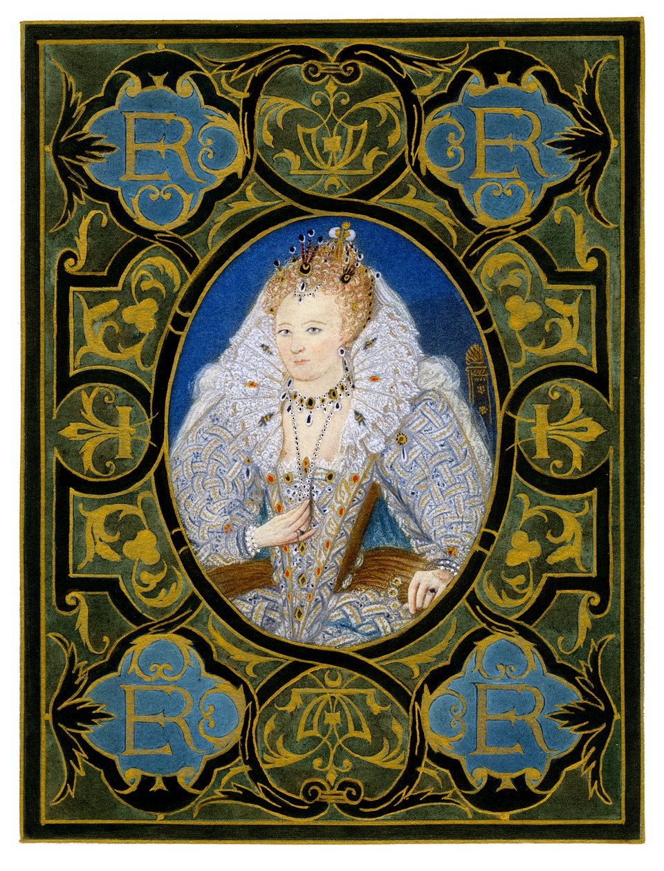 Reine Élisabeth I, 16e siècle, 1896 - Nicholas Hilliard