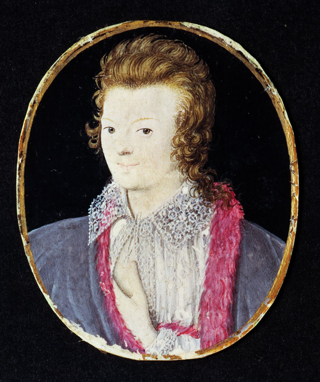 Jeune inconnu, vers 1595 - Nicholas Hilliard