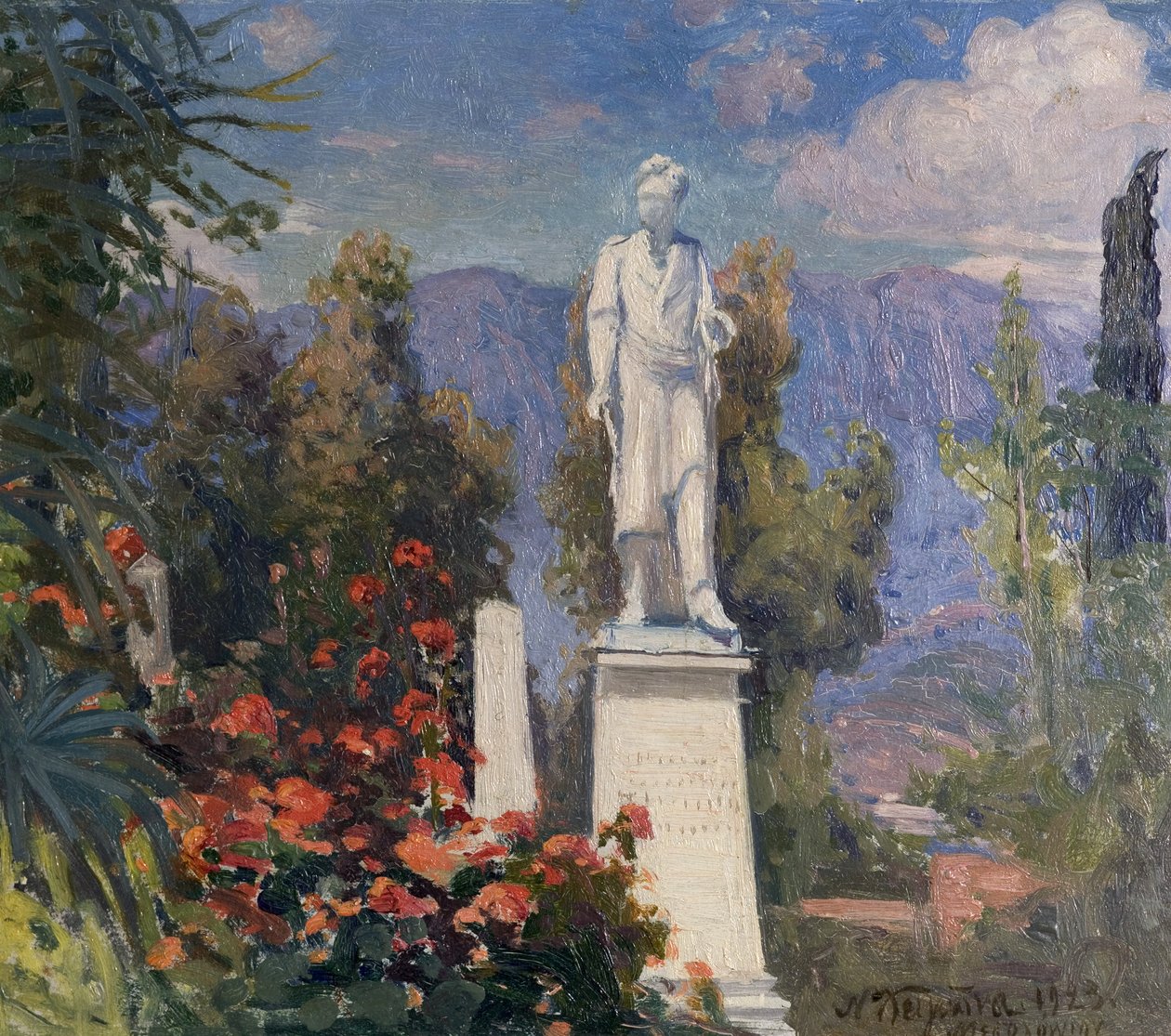 Monument de Byron à Missolonghi, Grèce, 1923 - Nicholas Himona
