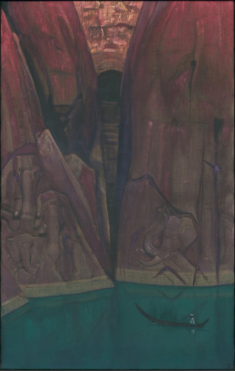 Ashram, série "Ashrams", 1931 - Nicholas Roerich