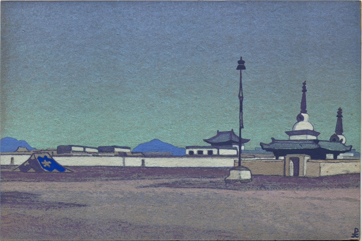 Batukhalka, Capitale de la Mongolie intérieure, 1936 - Nicholas Roerich
