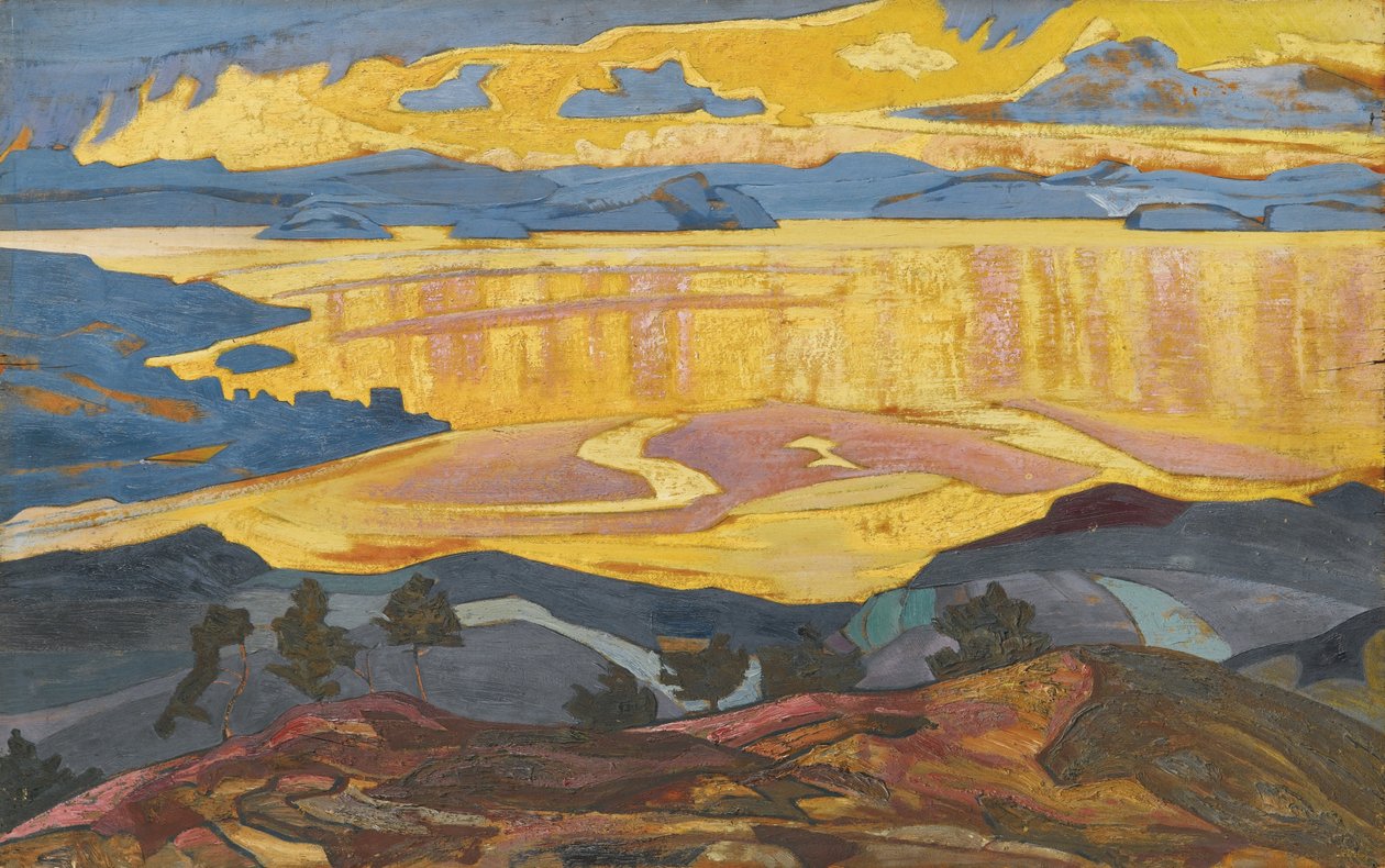 Avant la Pluie, 1916-1918 - Nikolai Konstantinowitsch Roerich