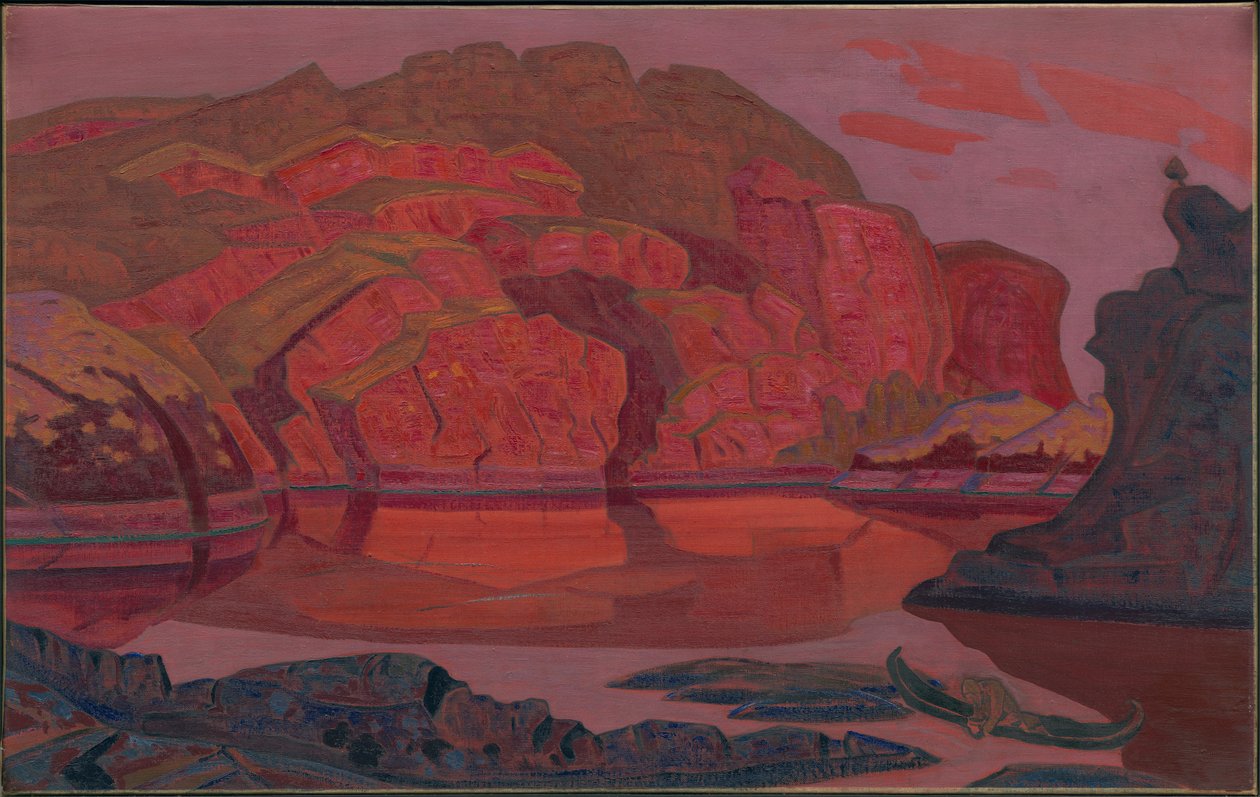 Trésor caché, suite "Heroica", 1917 - Nicholas Roerich