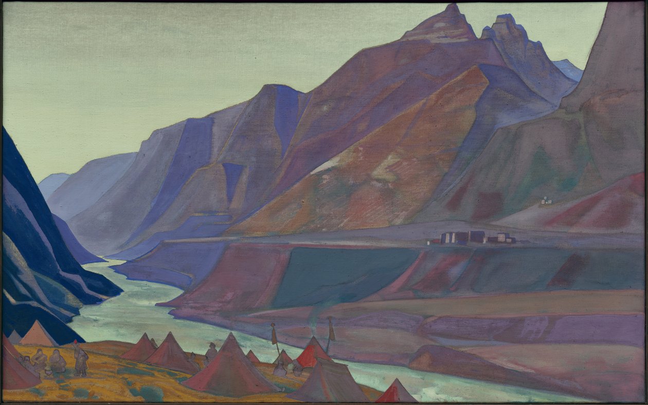 Camp de Koksar, 1932 - Nicholas Roerich