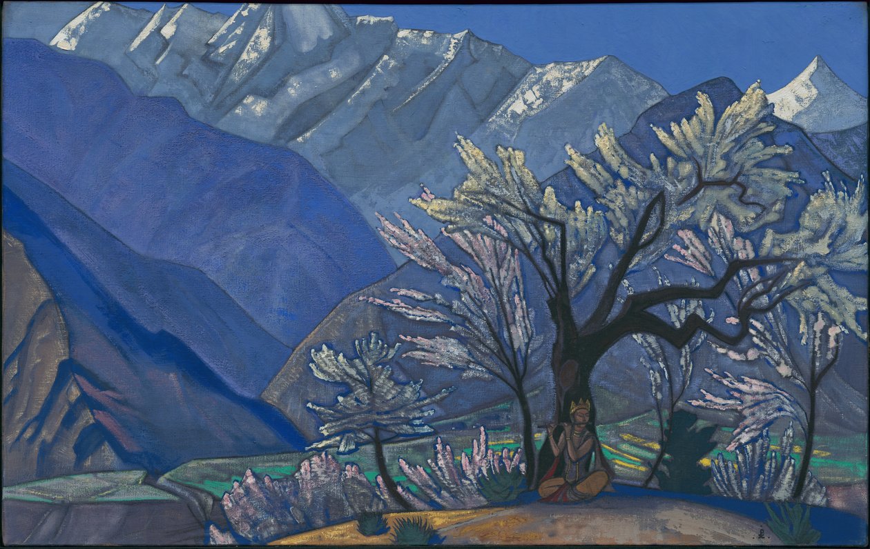 Krishna, série "Kulu", 1929 - Nicholas Roerich