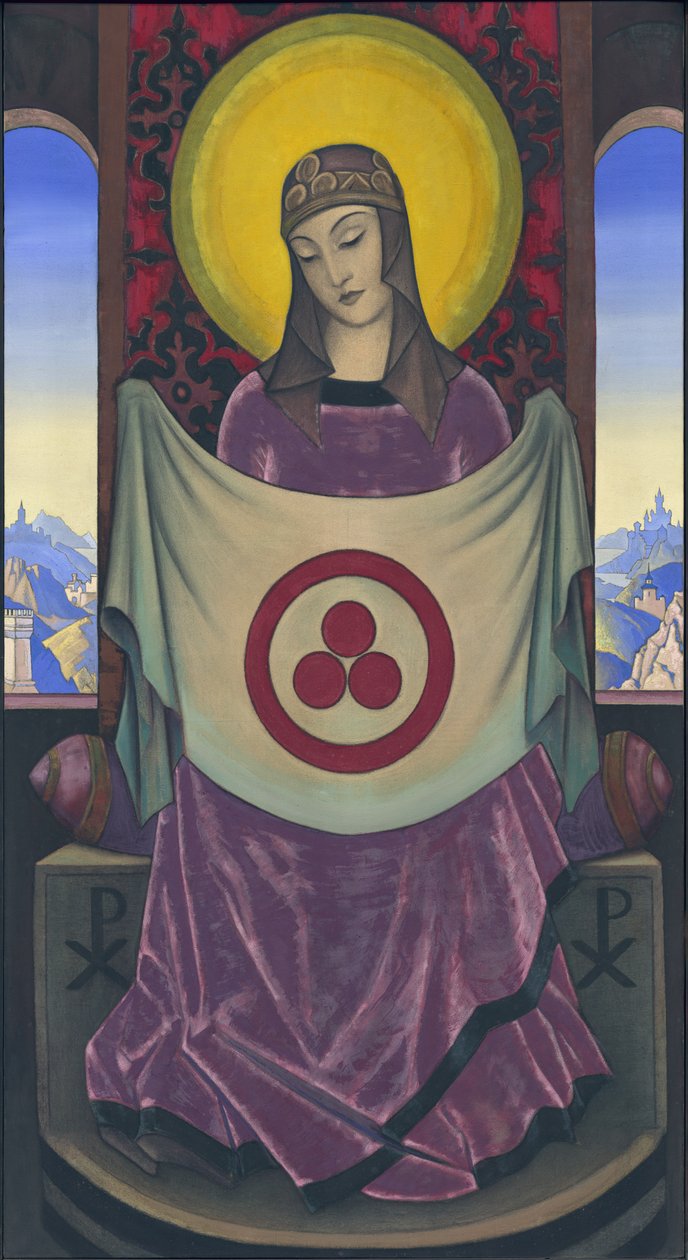 Madonna Oriflamma - Nicholas Roerich