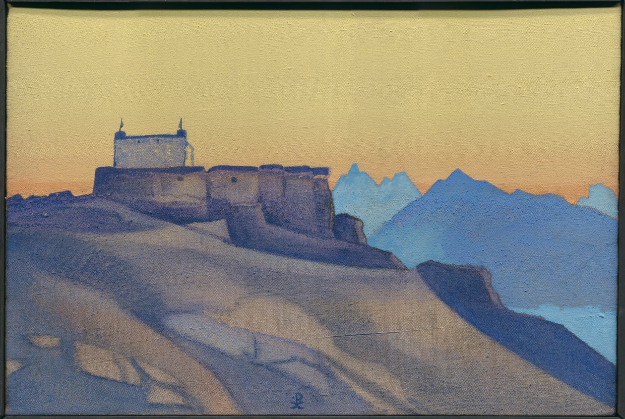 Monastère, Sissu, 1932 - Nicholas Roerich