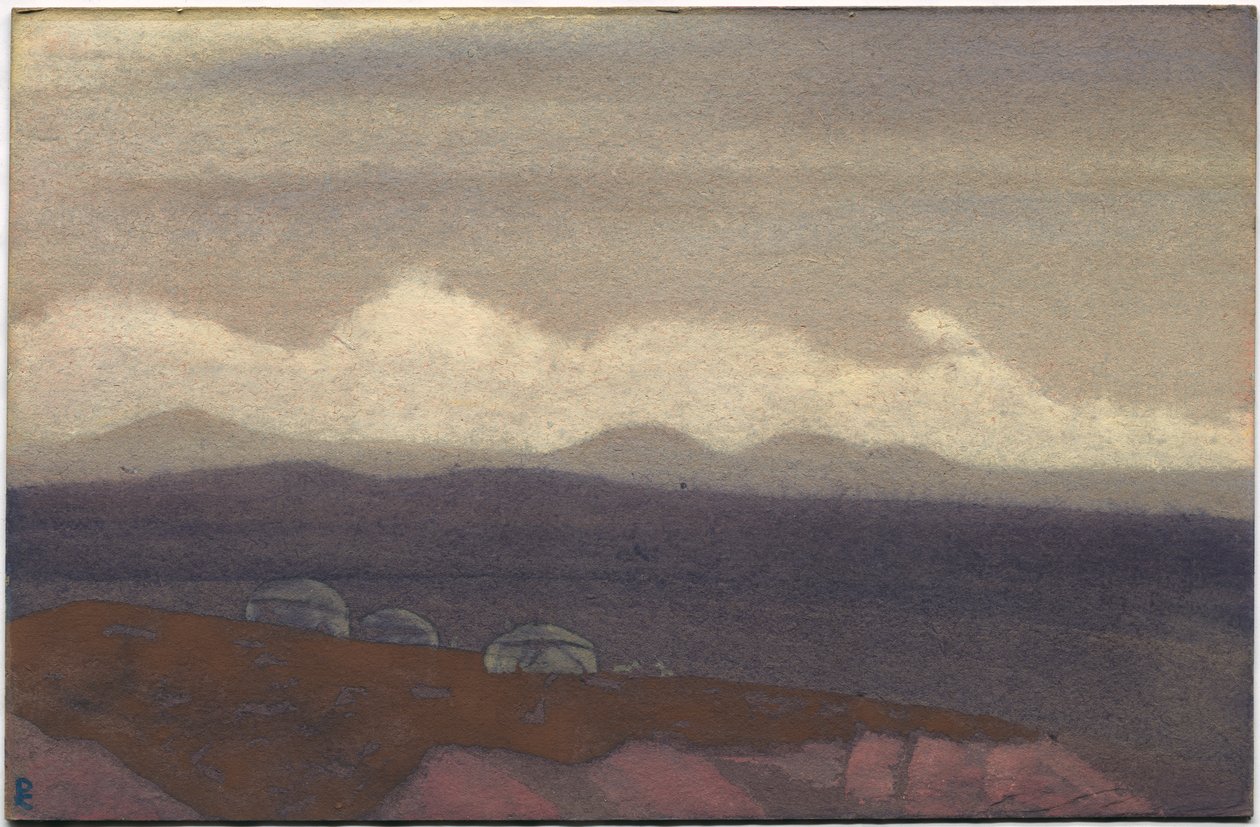 Mongolie, Sunit, 1936 - Nicholas Roerich