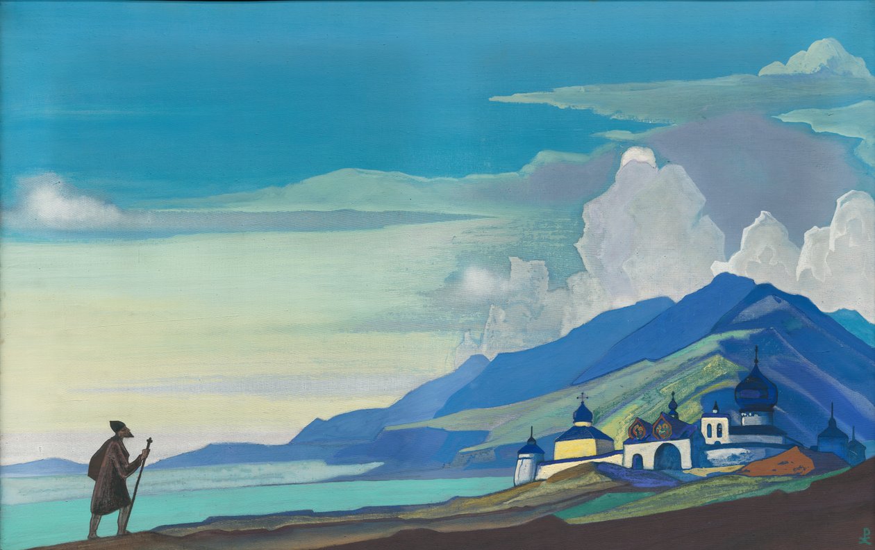 Pèlerin de la Ville Radieuse, 1933 - Nicholas Roerich