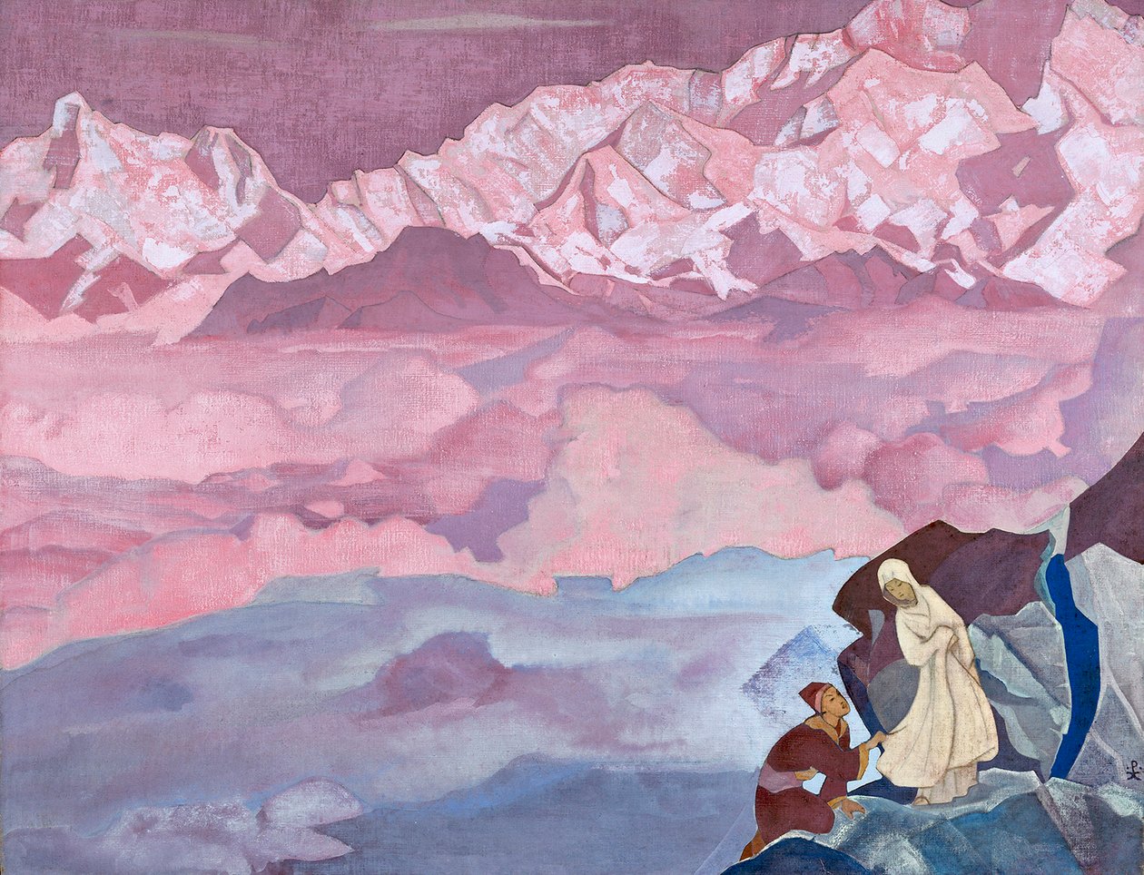 Celle qui mène, 1924 - Nikolai Konstantinowitsch Roerich