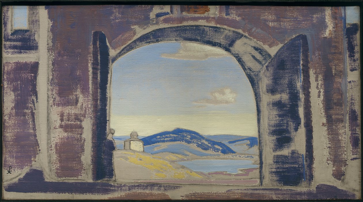 Étude pour une peinture, c.1922 - Nicholas Roerich