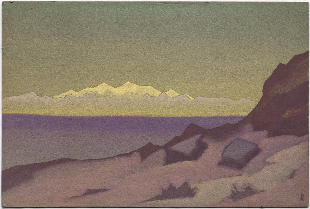 Frontière tibétaine, Tsaidam - Nicholas Roerich