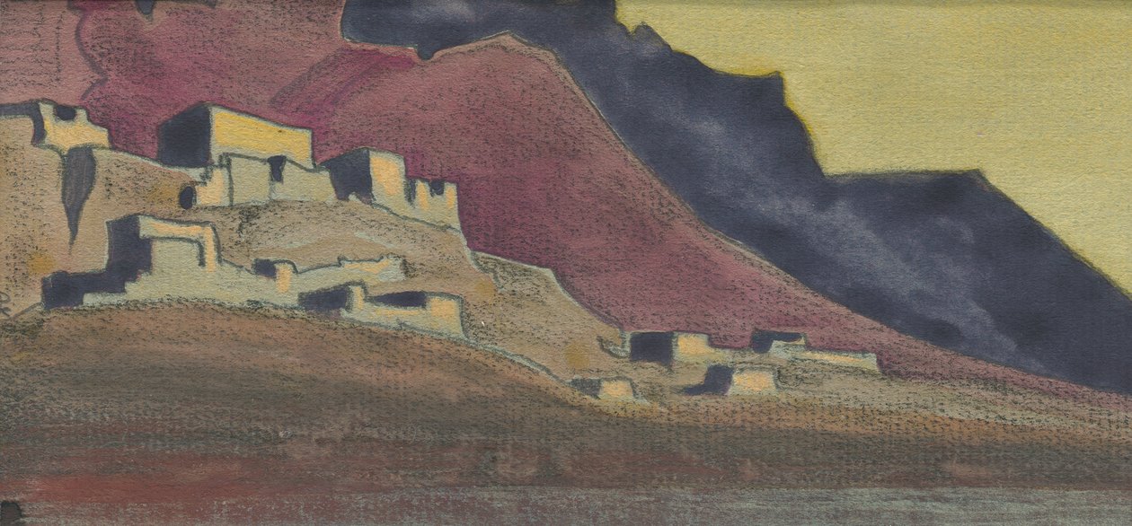 Forteresses tibétaines - Nicholas Roerich