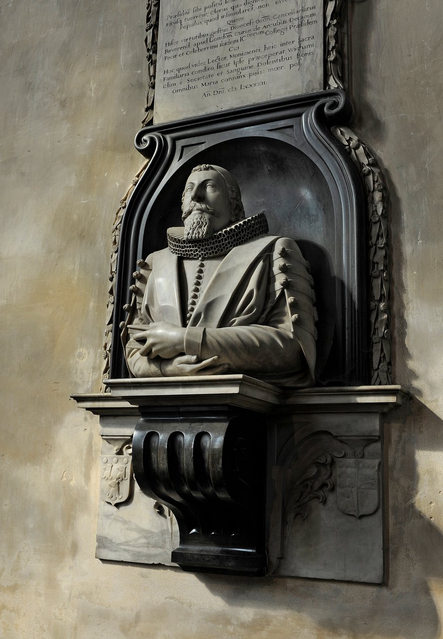 Mémorial à Hugo Barker, 1632 - Nicholas Stone