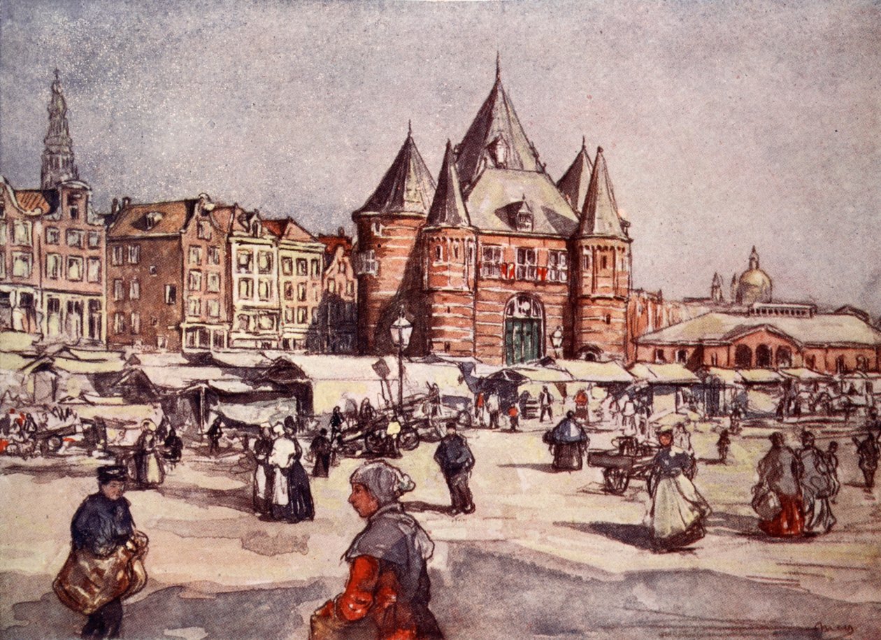 De Waag, Amsterdam, 1904 - Nico Jungman