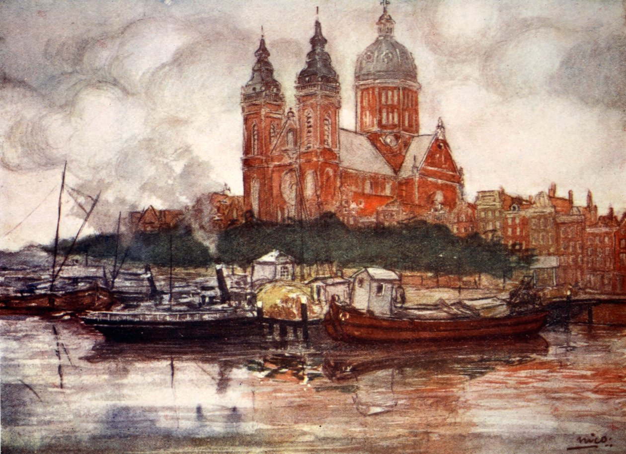Église Saint-Nicolas, Amsterdam, 1904 - Nico Jungman