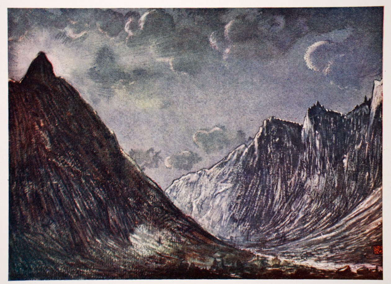 Romsdals Horn, 1905 - Nico Jungman