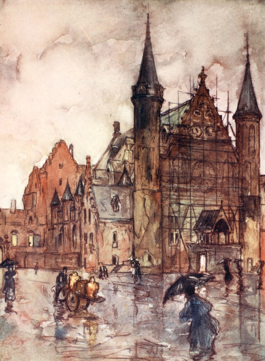 Le Binnenhof, La Haye, 1904 - Nico Jungman