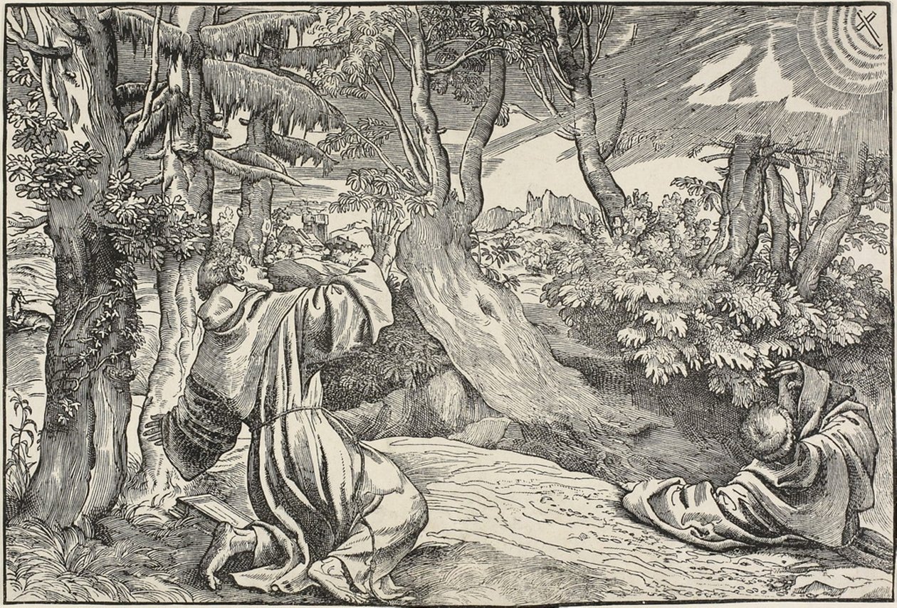 Saint François recevant les stigmates - Nicolò Boldrini