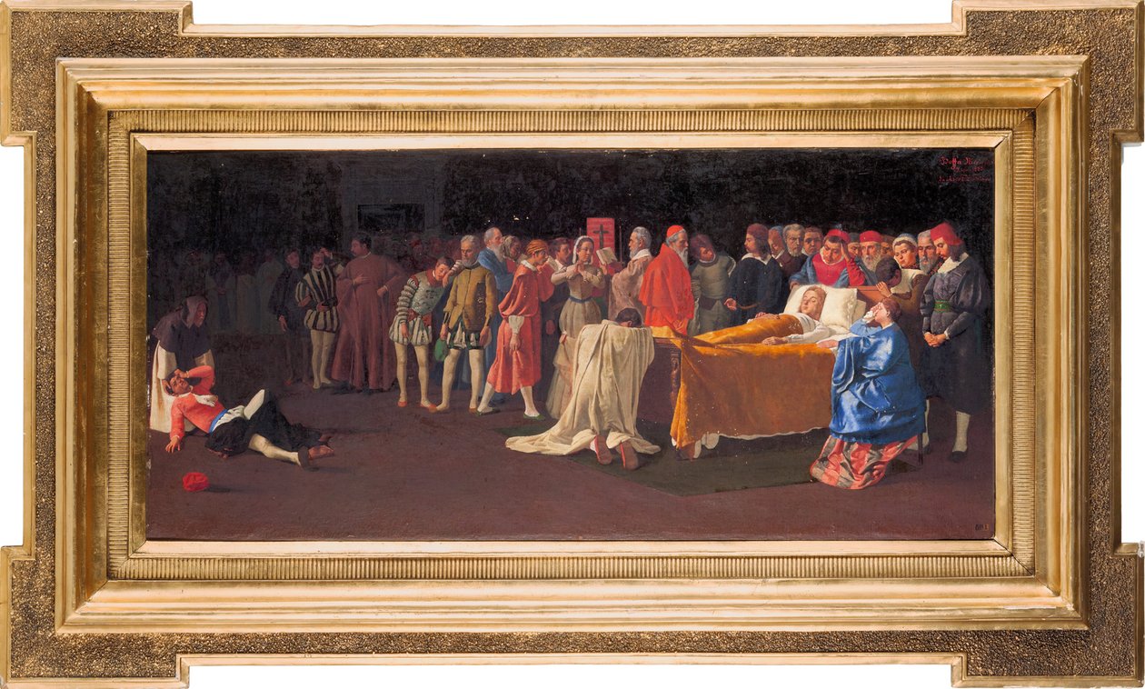 La Mort de Raphaël, 1885 - Nicola Boffa