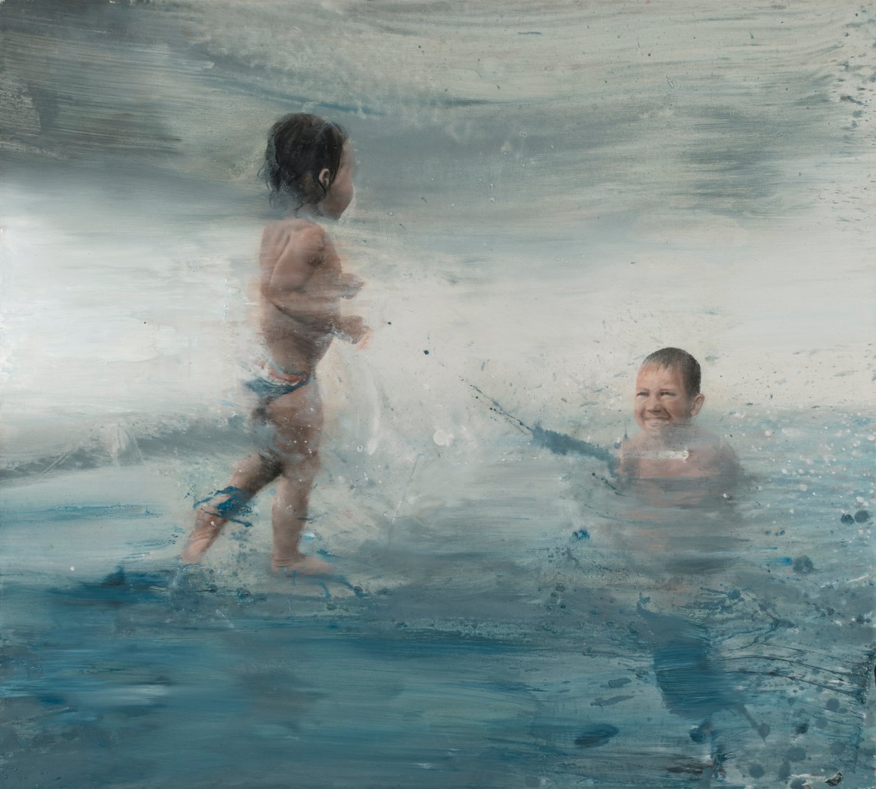Enfants à la mer, 2015 - Nicola Pucci