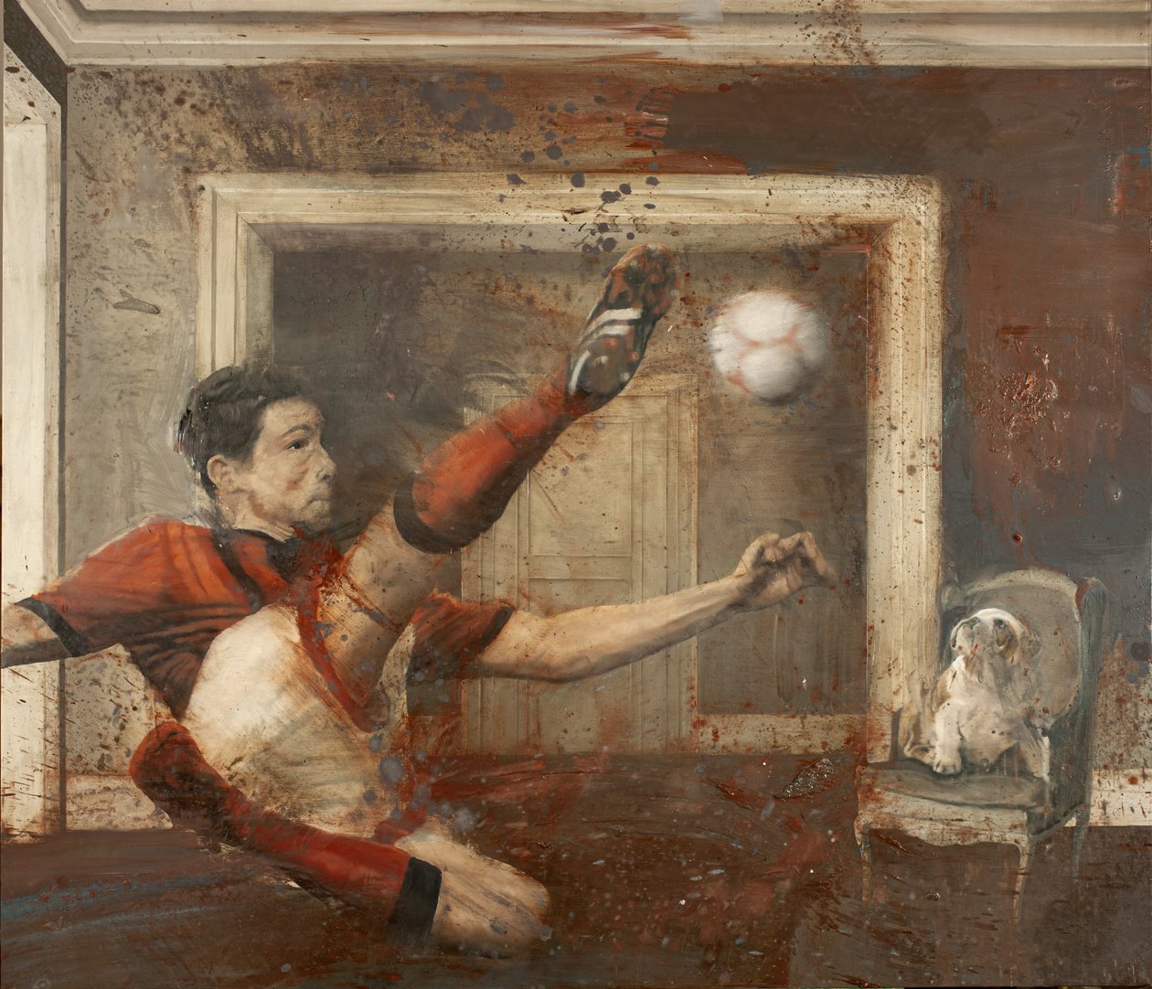 Inversé avec chien, 2015 - Nicola Pucci