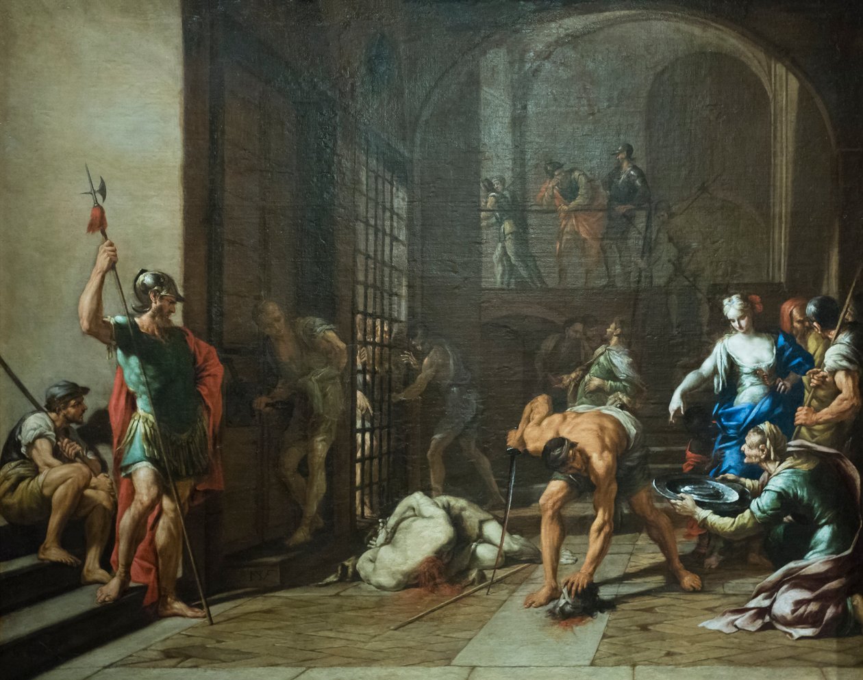 La décapitation de saint Jean-Baptiste - Nicola Vaccaro