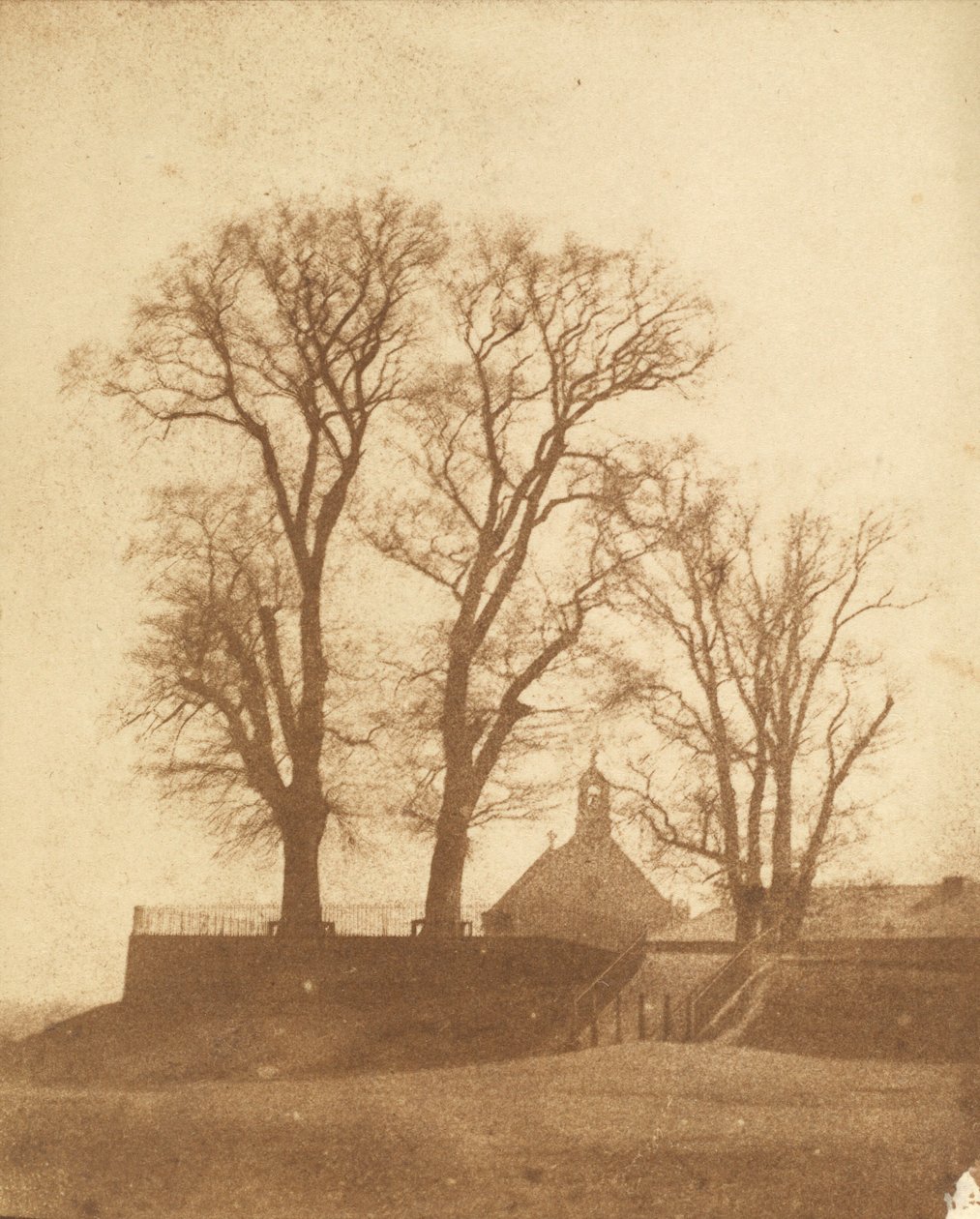 Forbury Hill, Reading, c. 1845 (photo) - Nicolaas Henneman
