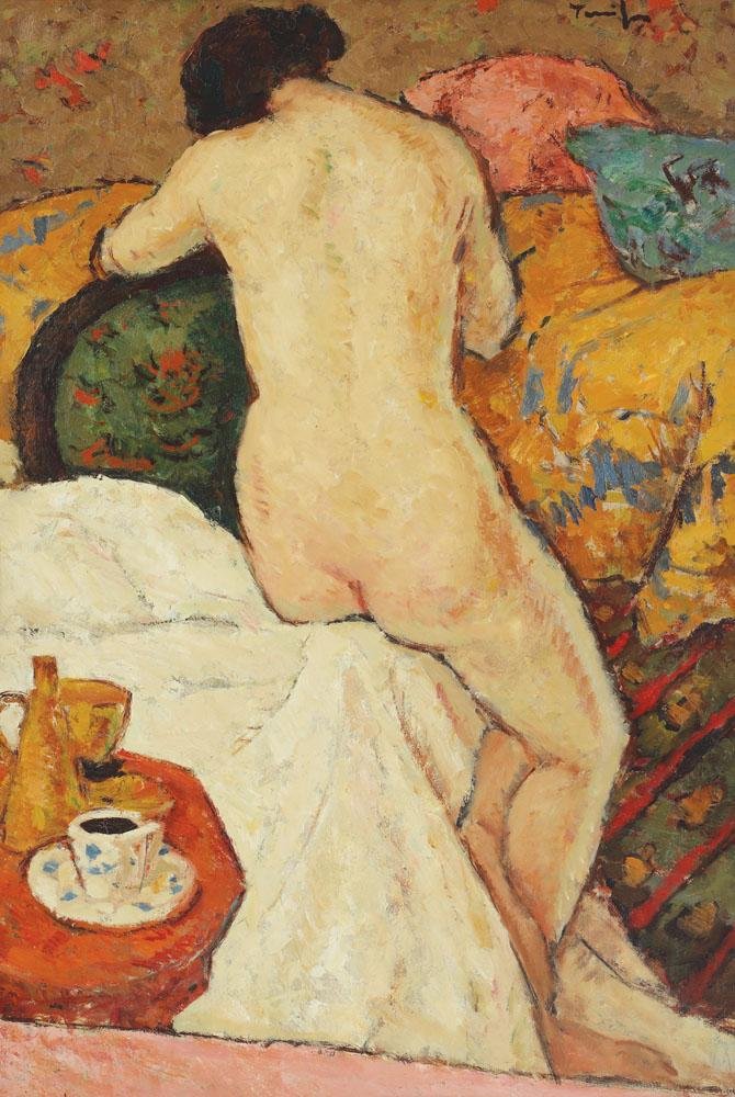 Dans la chambre - Nicolae Tonitza