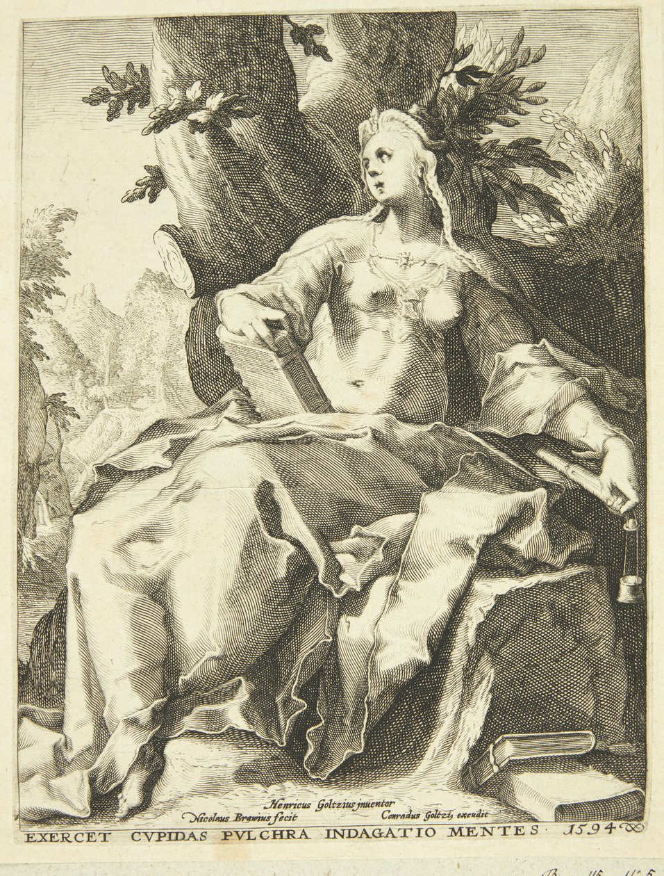 Allégorie de la vérité - Nicolaes Braeu