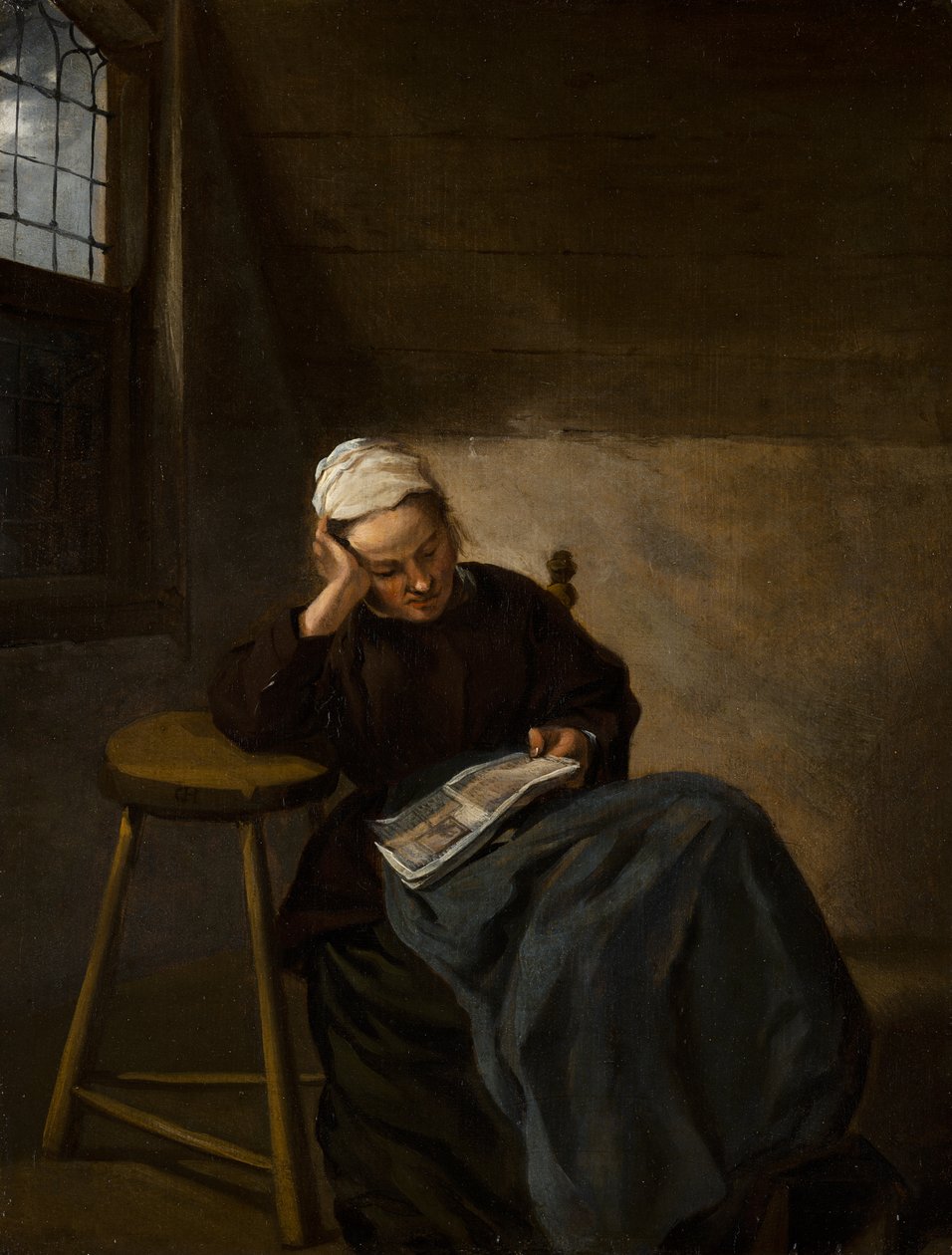 Fille lisant - Nicolaes Hals