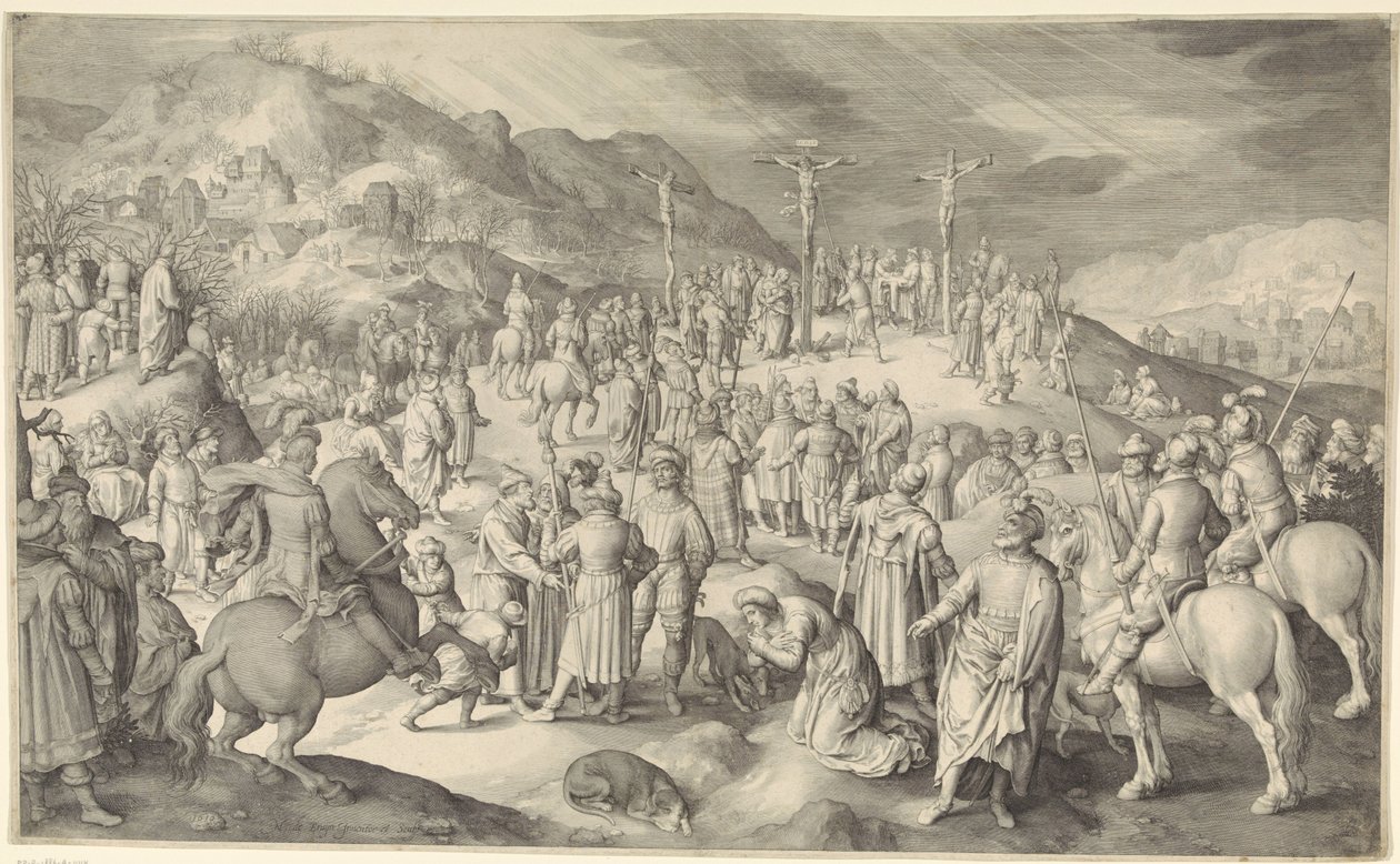 Christ en croix - Nicolaes de Bruyn
